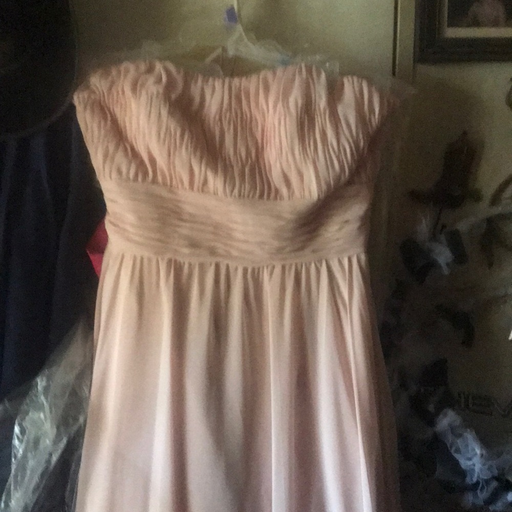 Brides maid dress fromDavids Bridal.